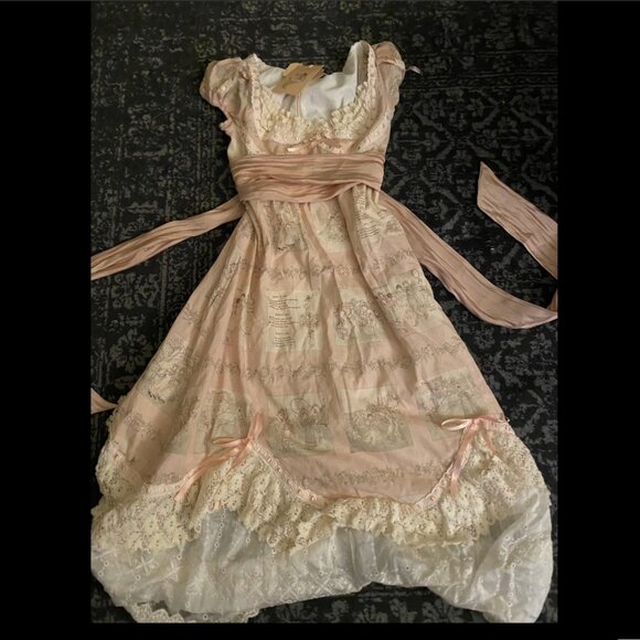 Lacemade Diary of Annie Dress - Size Small | New | Cottage Colonial Court Dress - Picture 1 of 13
